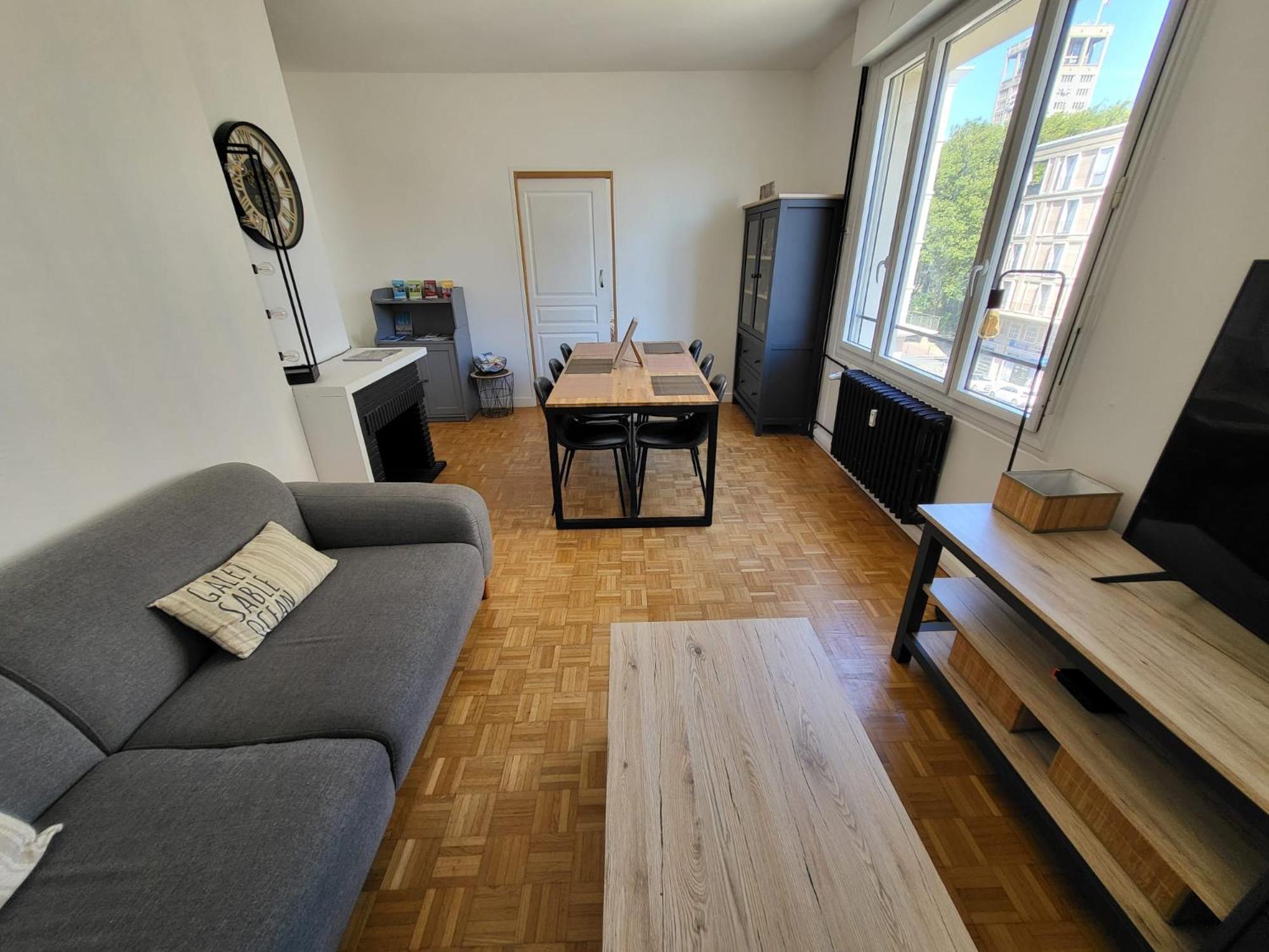 Appartement…LH center / 6 pers. parking privé Le Havre Esterno foto